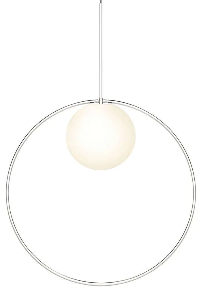 Φωτιστικό Οροφής Bola Halo 22/8 10637 Φ56cm Dim Led 1710lm 20W Chrome Pablo Designs