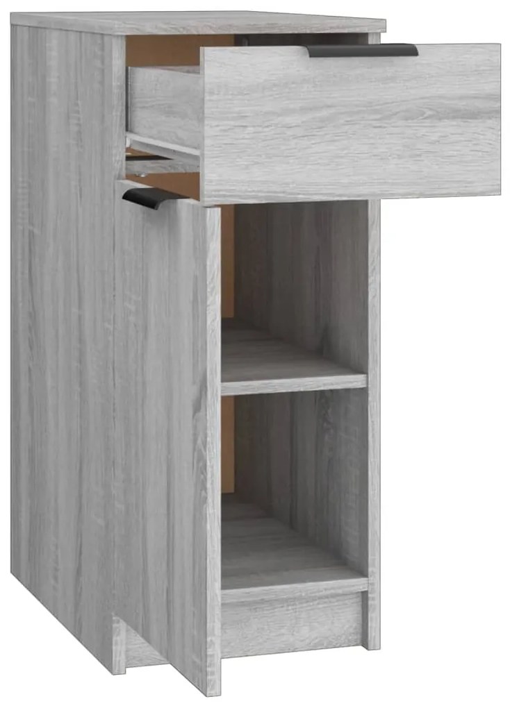 vidaXL Ντουλάπι Γραφείου Γκρι sonoma 33,5x50x75 εκ. Επεξεργ. Ξύλο