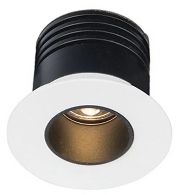 Φωτιστικό Σποτ Led Με Χωνευτή Βάση 180016 White Aluminium