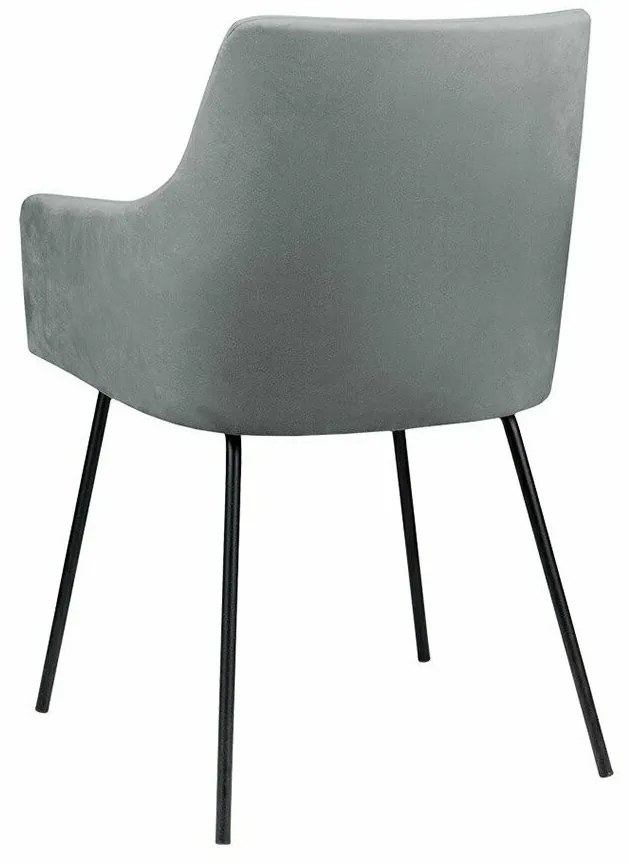 Καρέκλα Jackson 109, 81x54x57cm, 8 kg, Ταπισερί, Μεταλλικά, Ξύλο, Μπράτσα | Epipla1.gr