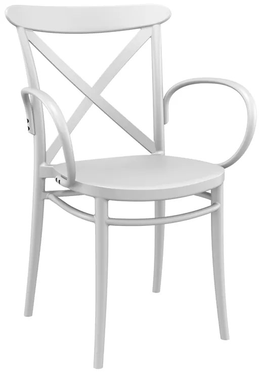 ΠΟΛΥΘΡΟΝΑ ΠΟΛ/ΝΙΟΥ ΚΡΟΣ XL WHITE 57Χ51Χ87εκ.