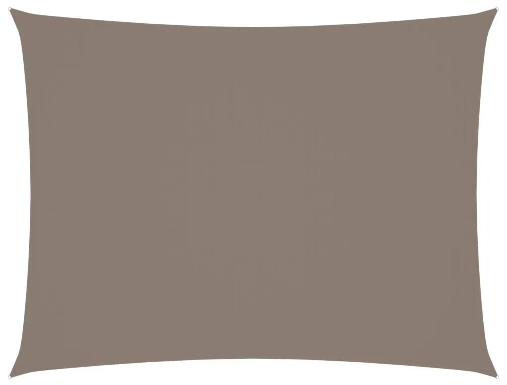 Πανί Σκίασης Ορθογώνιο Taupe 4 x 6 μ. από Ύφασμα Oxford