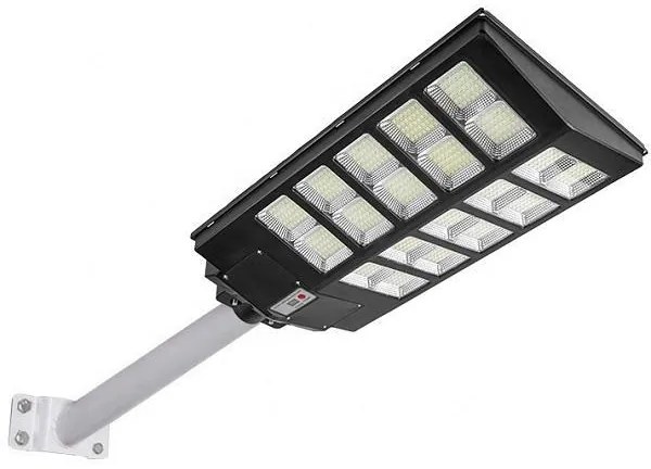 Ηλιακός Προβολέας 840LED 1000W IP65 με Τηλεχειρισμό & Χρονοδιακόπτη OEM - Μαύρο