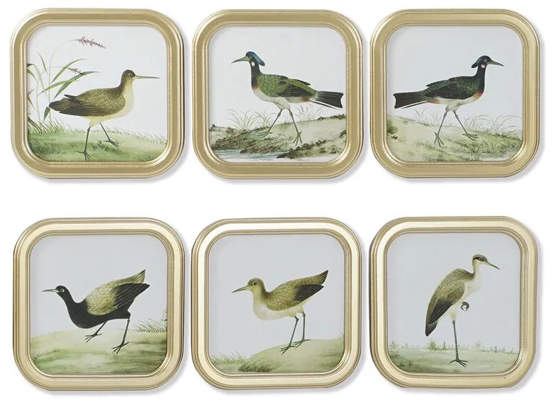 Πίνακας DKD Home Decor Κρυστάλλινο Ξύλο MDF 30 x 2 x 30 cm