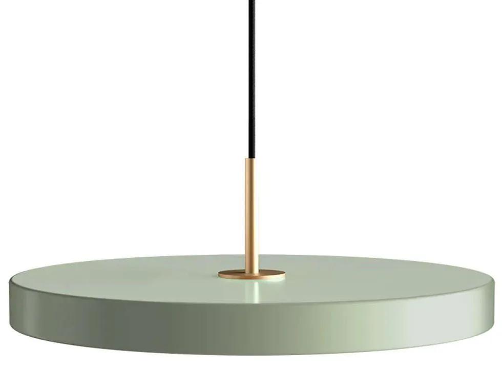 Φωτιστικό Οροφής Asteria 2421 43x14cm Led 1300lm 16W 3000K Olive-Brass Umage