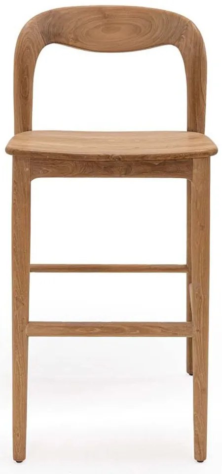 Σκαμπό Bar Viet 0940012 48x51.5x102cm Natural Soulworks