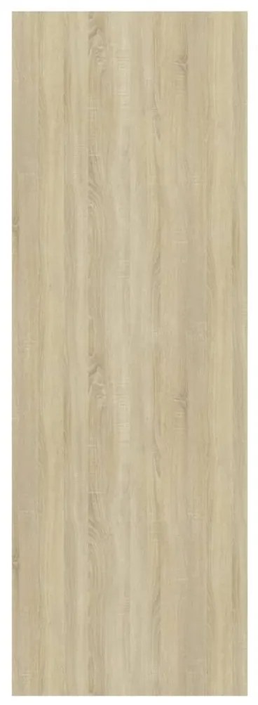 vidaXL Έπιπλο Τηλεόρασης Κρεμαστό Sonoma Δρυς 37x37x107 εκ Επεξ. Ξύλο