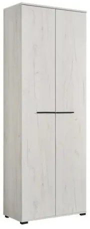 ΣΤΟΙΧΕΙΟ ΣΥΝΘΕΣΗΣ LORCA WHITE OAK / ΜΑΥΡΟ 67.5*40*195 11008355