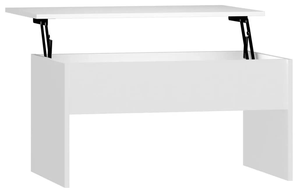 vidaXL Τραπεζάκι Σαλονιού Λευκό 80x50,5x41,5 εκ. Επεξεργ. Ξύλο