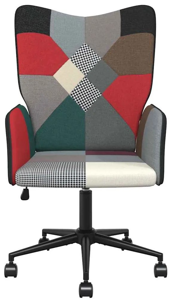vidaXL Πολυθρόνα Relax Σχέδιο Patchwork Υφασμάτινη