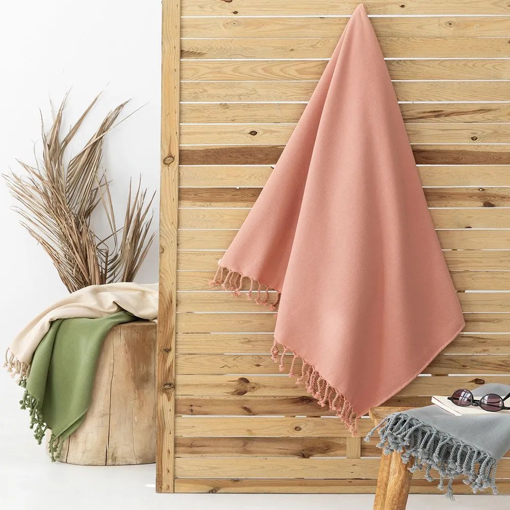 Πετσέτα Θαλάσσης - Παρεό Sinus Brick Palamaiki Θαλάσσης 90x160cm 100% Cotton