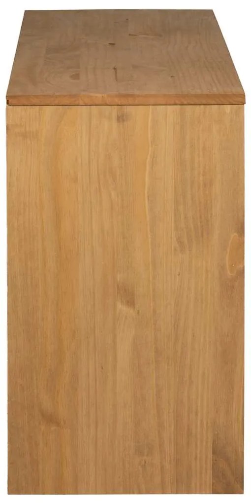 vidaXL Μπουφές SAUDA Δρυς 114x43x75,5 εκ. από Μασίφ Ξύλο Πεύκου