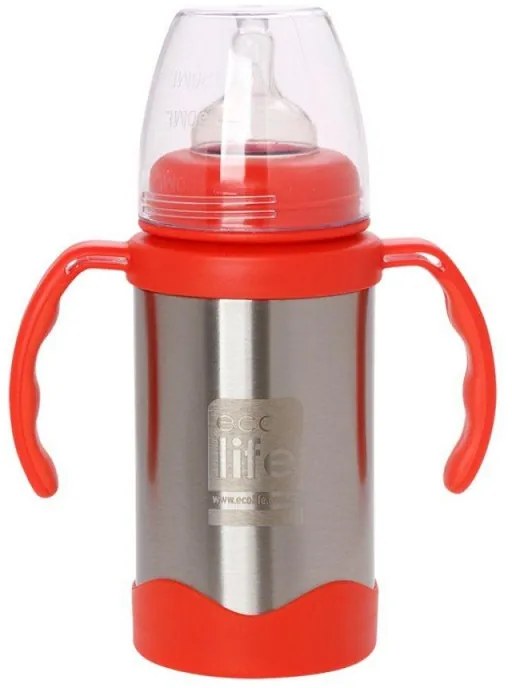Ecolife Aνοξείδωτο Μπιμπερό - Θερμός 300ml 33-BO-5003