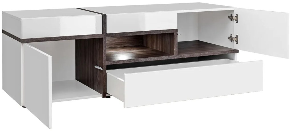 Mixed Έπιπλο Τηλεόρασης Λευκό 150x50x50