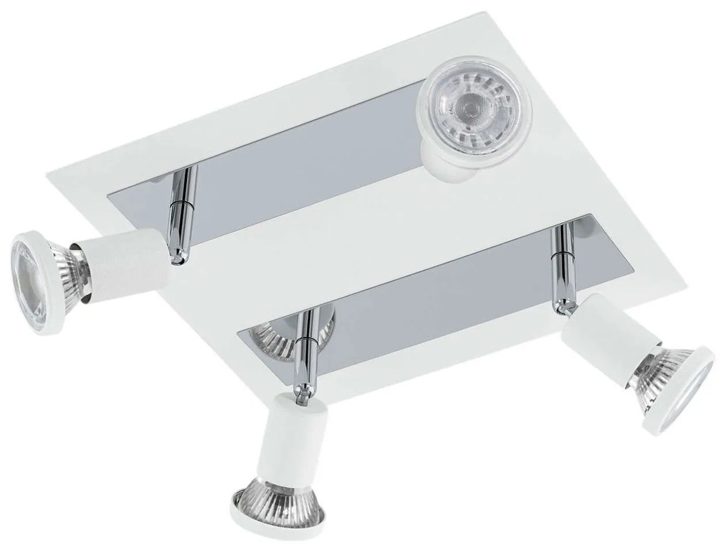 Φωτιστικό Σποτ Led 94962 White Sarria Eglo Metal