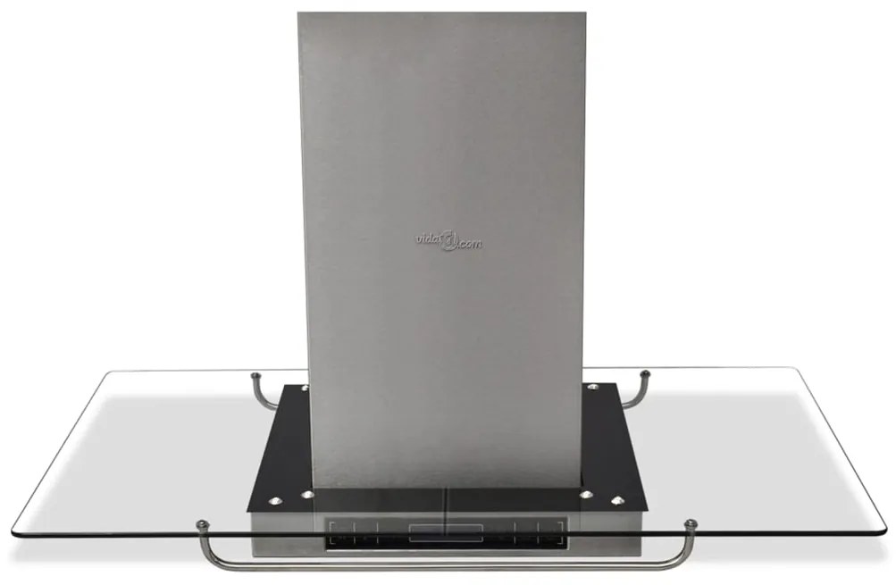 vidaXL Απορροφητήρας Νησίδας με Οθόνη LCD