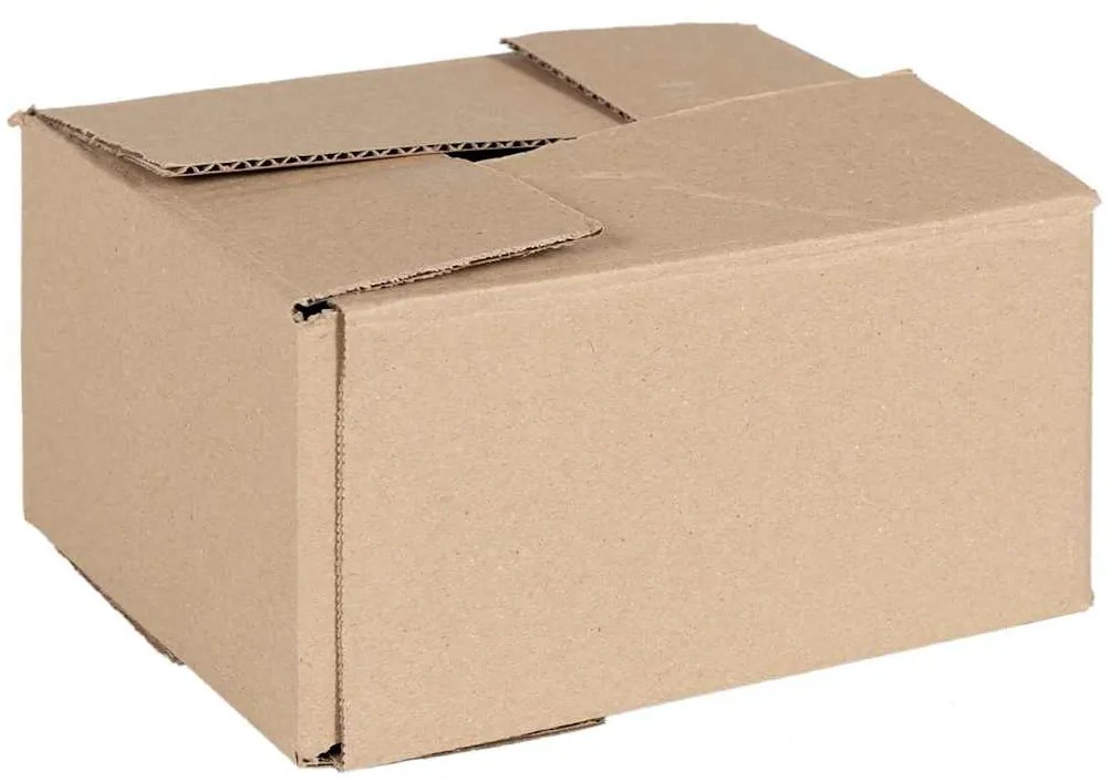 Πτυσσόμενο Κουτί 50 pcs Φυσικό 20 x 15 x 10 εκ. Χαρτόνι