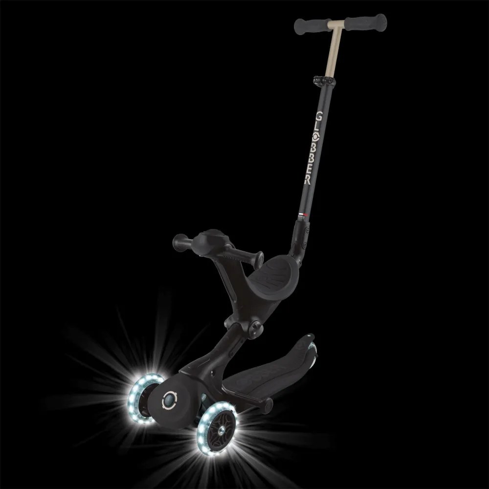 Globber Scooter Go.Up Deluxe Fantasy Lights Black