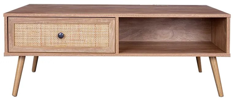 Τραπέζι σαλονιού Oslo pakoworld sonoma 110x59x41,5εκ