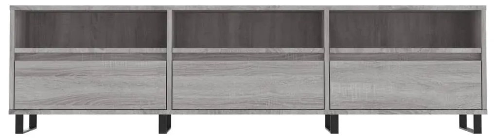 vidaXL Έπιπλο Τηλεόρασης Γκρι Sonoma 150x30x44,5 εκ. από Επεξεργ. Ξύλο