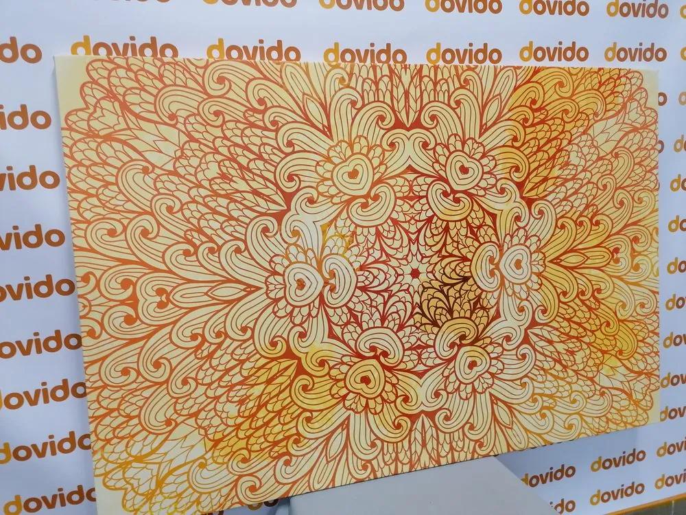 Εικόνα Golden Ethnic Mandala - 60x40