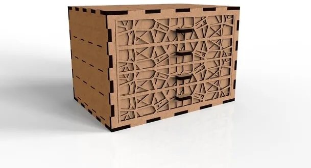 Intra απο ξύλο plywood 3mm-4mm πάχος - Αρχείο Box DWG Δίασταση 30x30 cm Intraeaxys-qomm6rpo