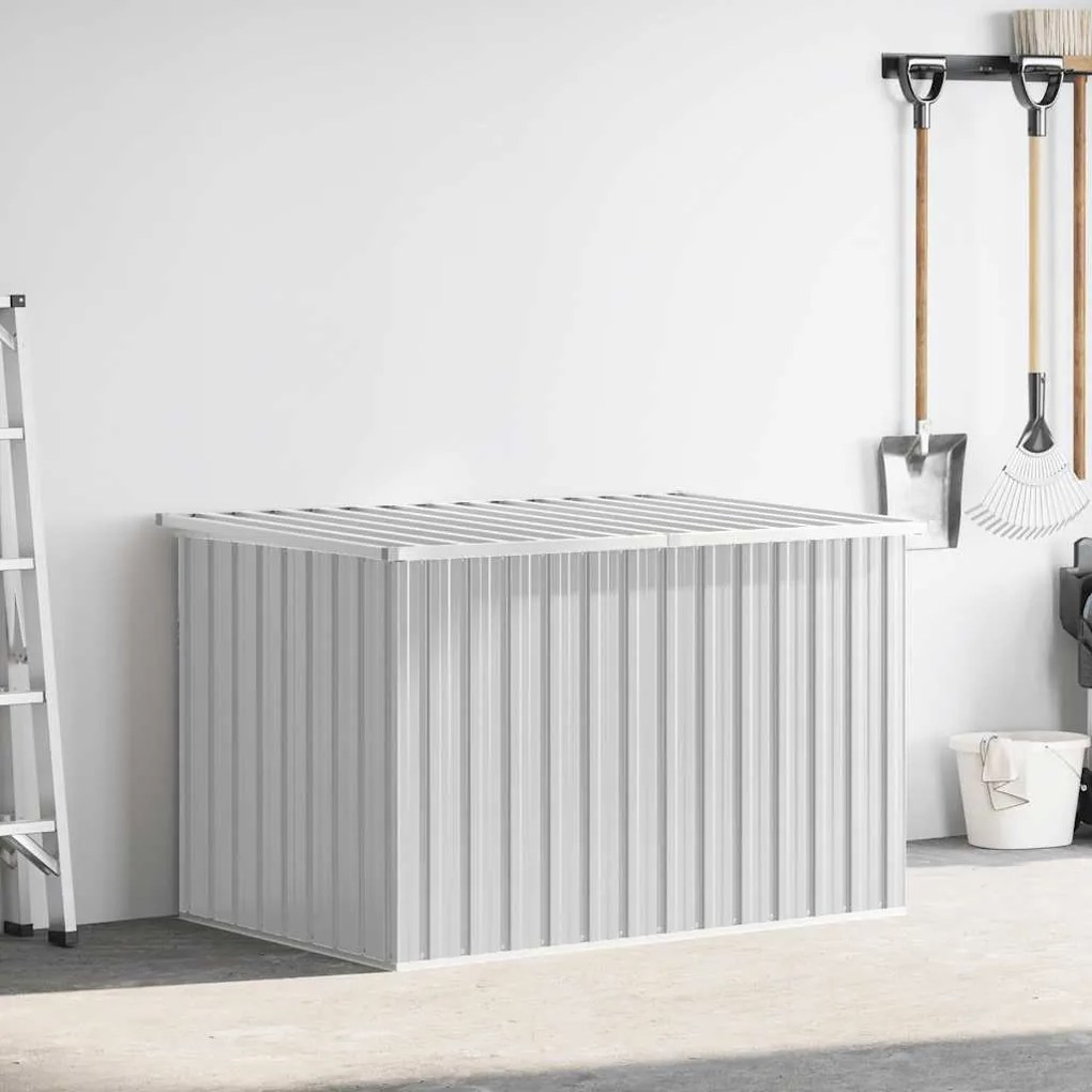 vidaXL Μπαούλο Αποθήκευσης Κήπου Γκρι 149 x 99 x 93 εκ.