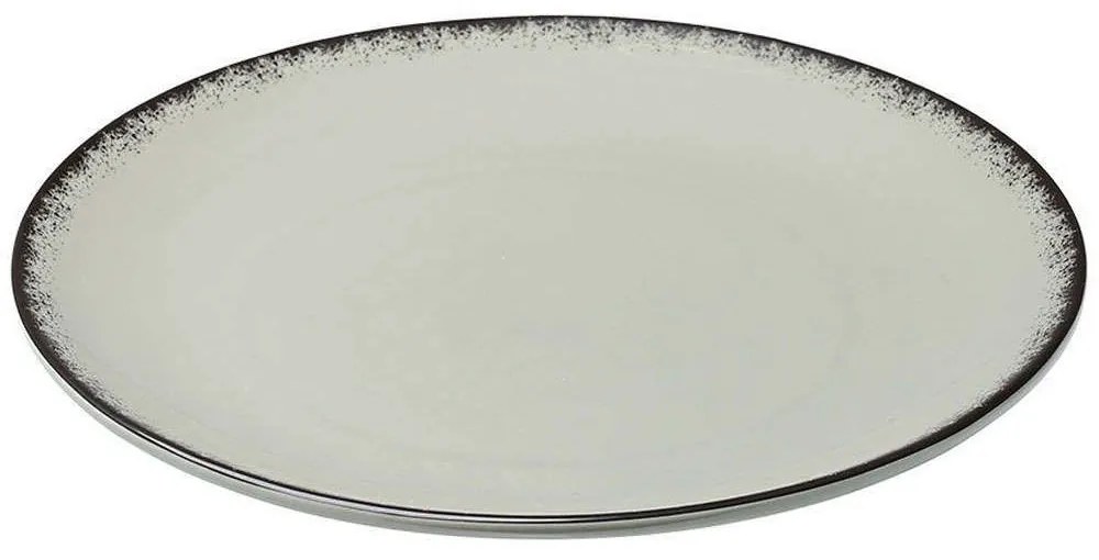 Πιάτο Ρηχό Pearl 07-16395 21cm Grey Estia Porcelain