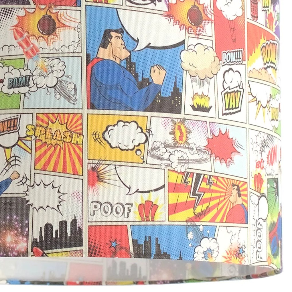 Παιδικό φωτιστικό οροφής VEIS Super Heroes 2