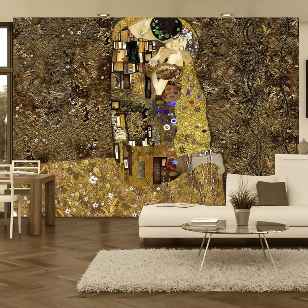 Φωτοταπετσαρία - Klimt inspiration: Golden Kiss 250x175