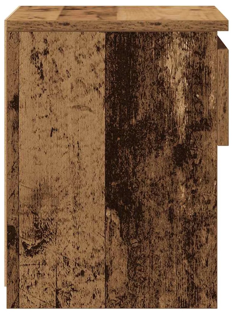 vidaXL Κομοδίνα 2 τεμάχια Παλιό ξύλο 40x30x39 cm Κατασκευασμένο ξύλο