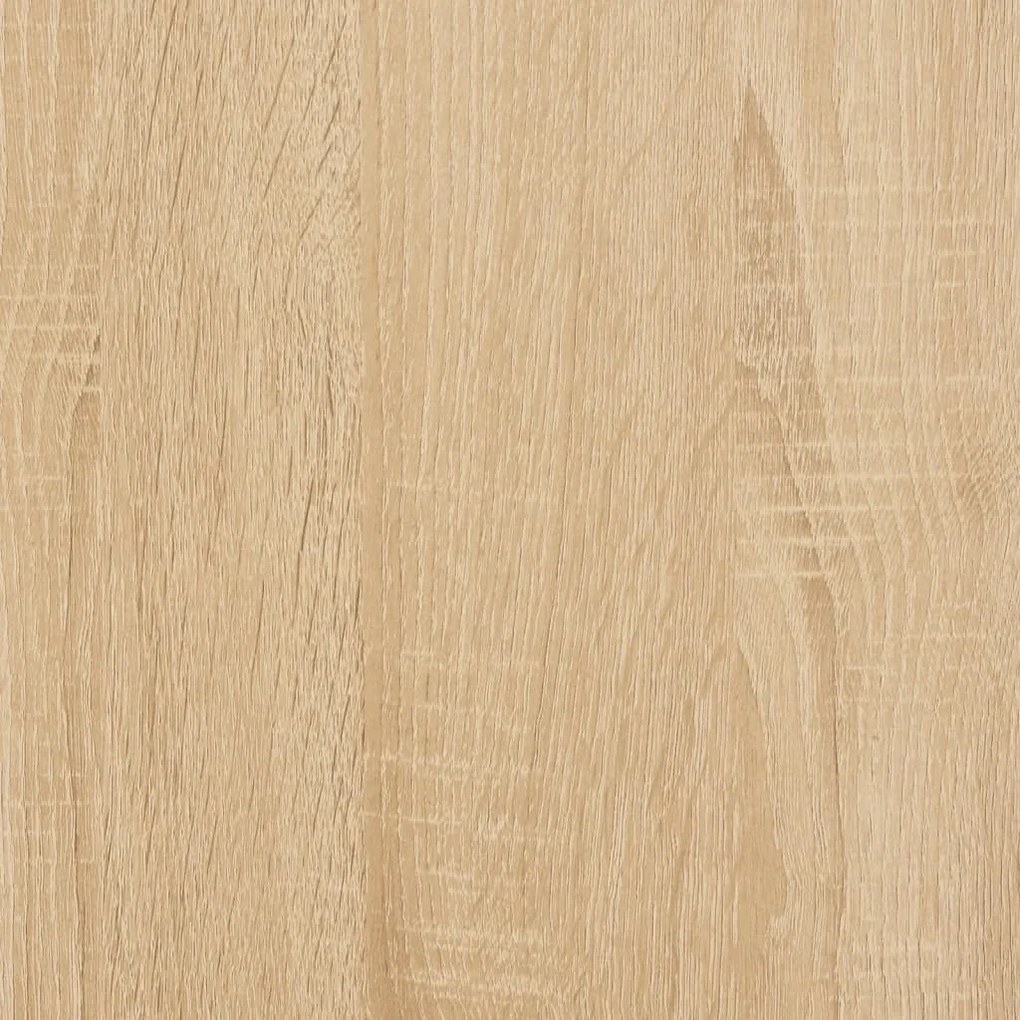 Κομοδίνο Sonoma Δρυς 40 x 30 x 50 εκ. με Μεταλλικά Πόδια 805803