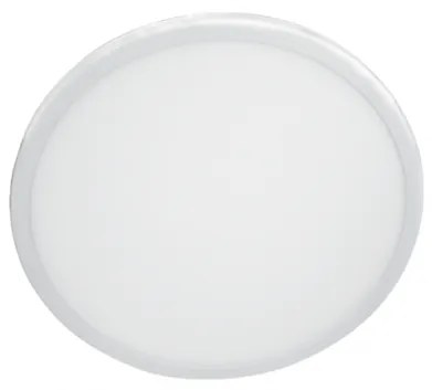 Φωτιστικό Πάνελ Χωνευτό LED 15W Λευκό 3000K 1300Lm Slim 2,5cm Φ17,5cm FLEXI1530RW ACA FLEXI1530RW Λευκό
