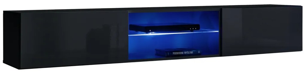 Swap Κρεμαστό Έπιπλο Τηλεόρασης Καφέ Δρυς 180x30x40