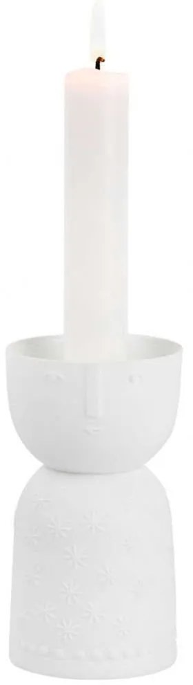 Κηροπήγιο Stella LBTRD0016458 6x10cm White Raeder Porcelain