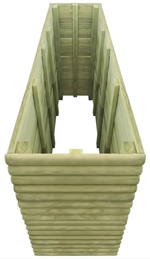 vidaXL Ζαρντινιέρα Υπερυψωμένη 150x56x96 εκ./19 χιλ. Εμποτ.Ξύλο Πεύκου