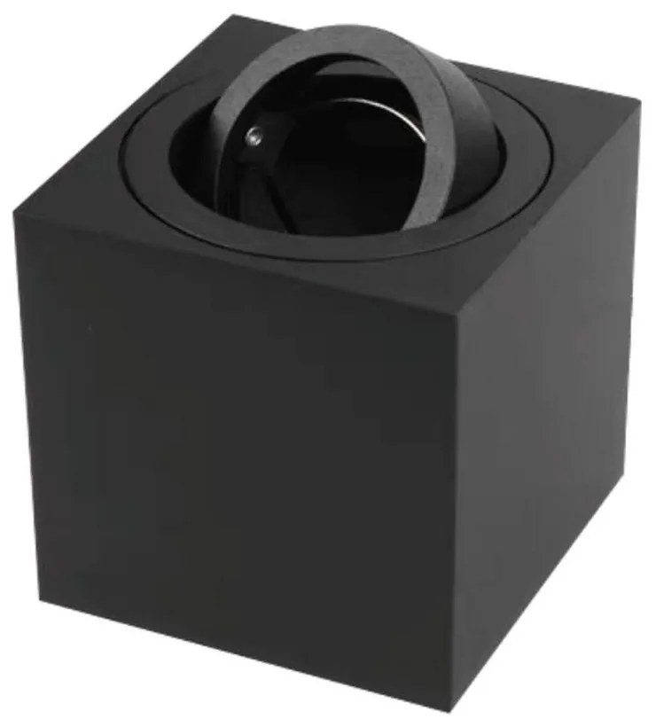 Φωτιστικό Οροφής - Σποτ 2-U014946 8x8,4cm 9W GU10 Black Universe