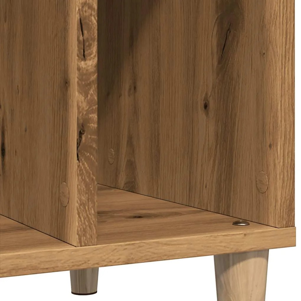 vidaXL Έπιπλο Δίσκων τεχνίτης Δρυς 100x38x48 εκ από Επεξεργασμένο Ξύλο