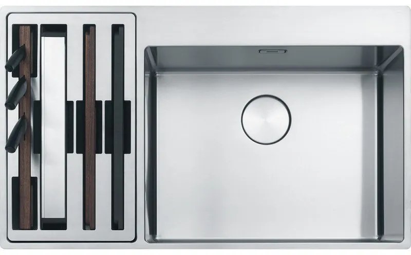 Franke Box Center BWX 220-54-27 ΡΑ Inox Ένθετος Νεροχύτης 90cm