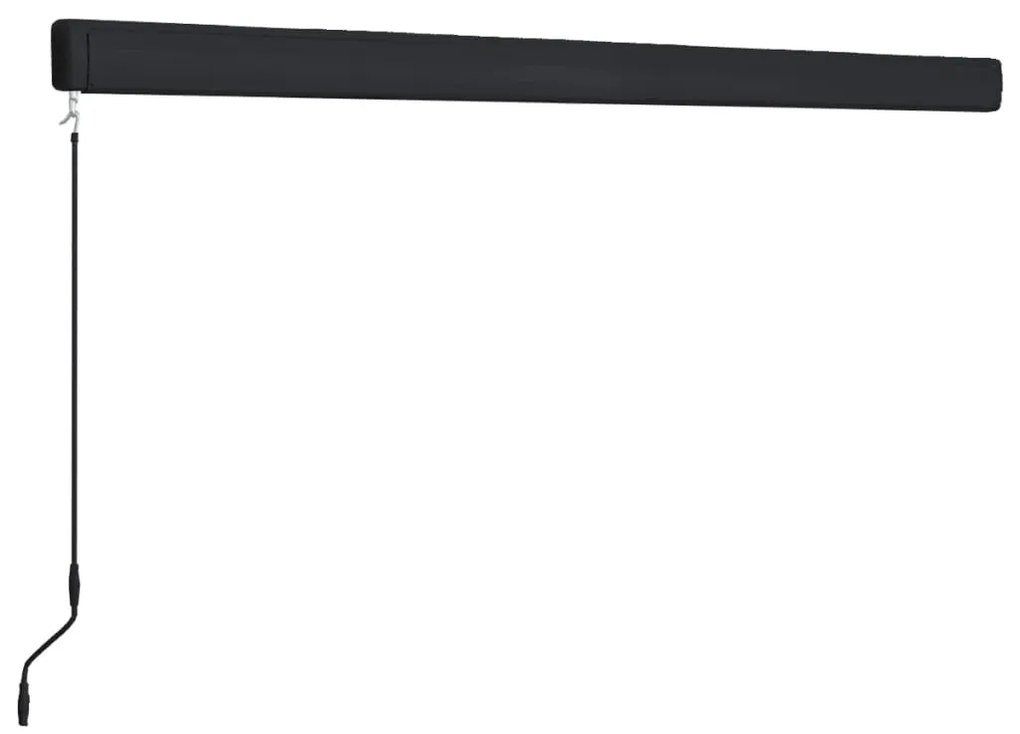 vidaXL Τέντα Κασετίνα Χειροκίνητη Μπλε / Λευκή 350 x 250 εκ.