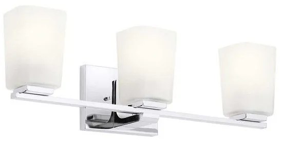 Απλίκα Φωτιστικό Μπάνιου 3xG9 Χρώμιο IP44 Roehm KL-ROEHM3-PC Elstead Lighting KL-ROEHM3-PC Χρώμιο