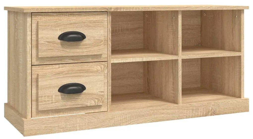 vidaXL Έπιπλο Τηλεόρασης Sonoma Δρυς 102x35,5x47,5 εκ. Επεξ. Ξύλο