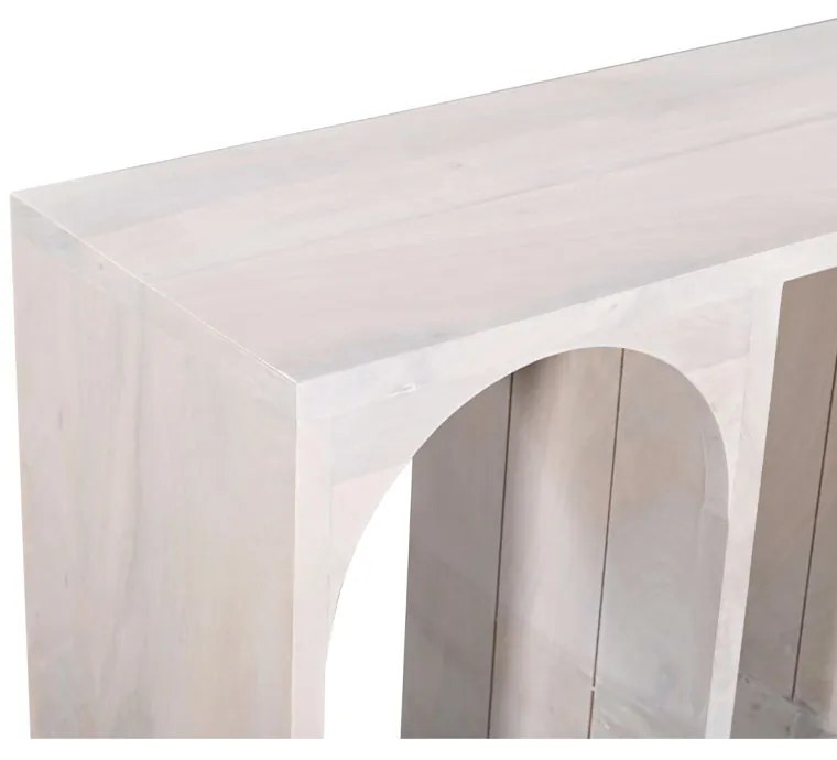 ARCH ΚΟΝΣΟΛΑ ΛΕΥΚΟ DECAPE 110x35xH77cm - 05-0750