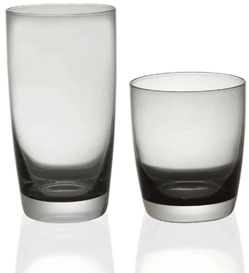 Ποτήρι Νερού Irid 540ml Smoke - - Cryspo Trio - 6 ΤΜΧ