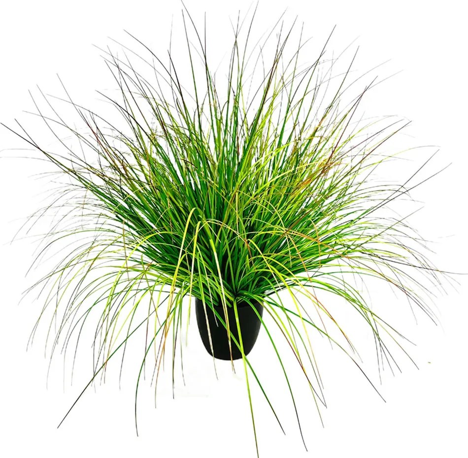 BENT GRASS ΤΕΧΝΗΤΟ ΦΥΤΟ ΣΕ ΓΛΑΣΤΡΑ PVC ΠΡΑΣΙΝΟ H90CM - 031344