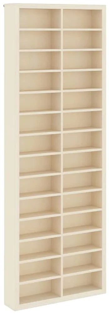 vidaXL Θήκη Επίδειξης Καφέ 21 x 4.5 x 59 εκ. Επεξεργασμένο ξύλο