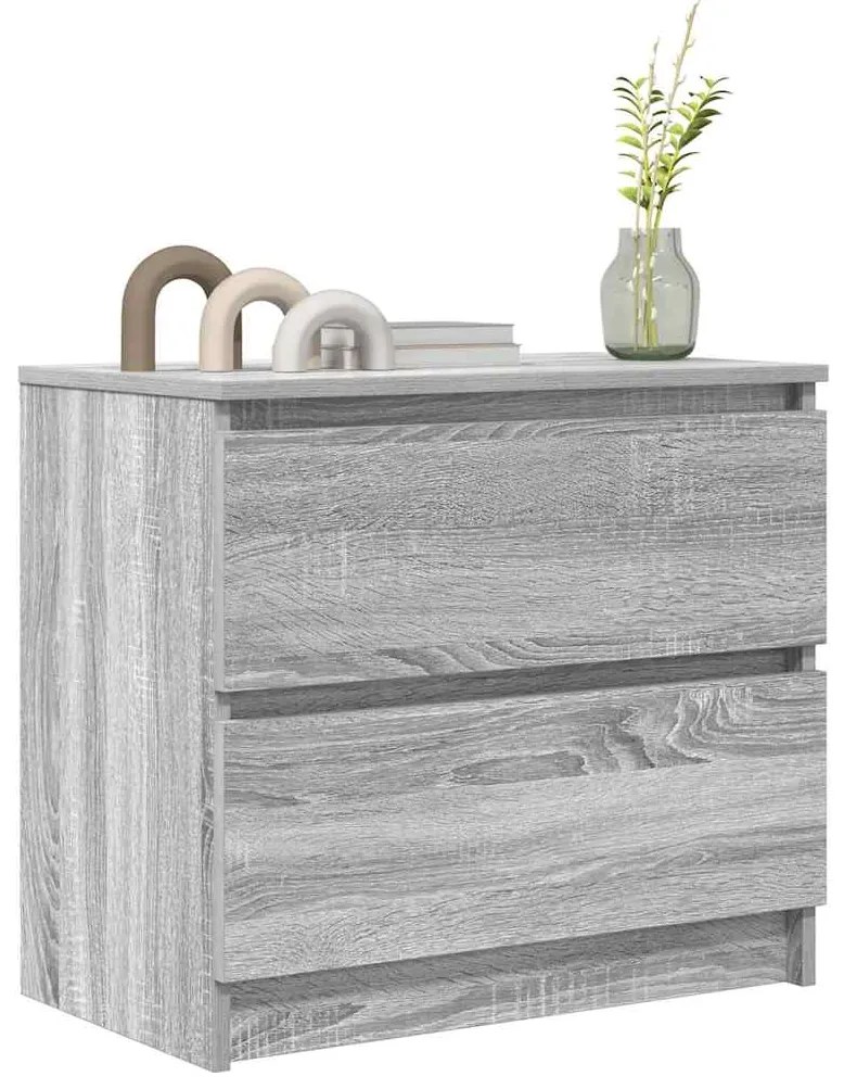 vidaXL Έπιπλο Τηλεόρασης Γκρι Sonoma 60x35x54 εκ. από Επεξεργ. Ξύλο