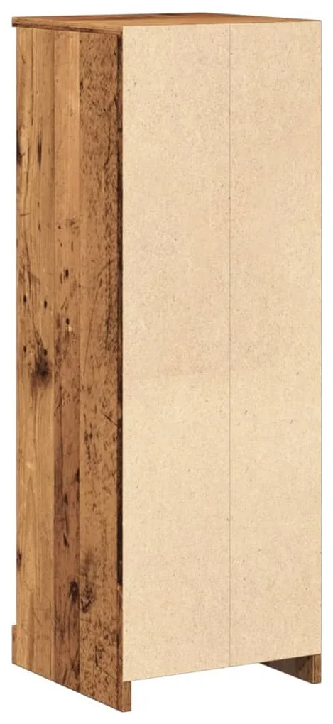 vidaXL Ντουλάπι Όψη Παλαιού Ξύλου 36x35,5x103,5 εκ. Επεξεργασμένο Ξύλο