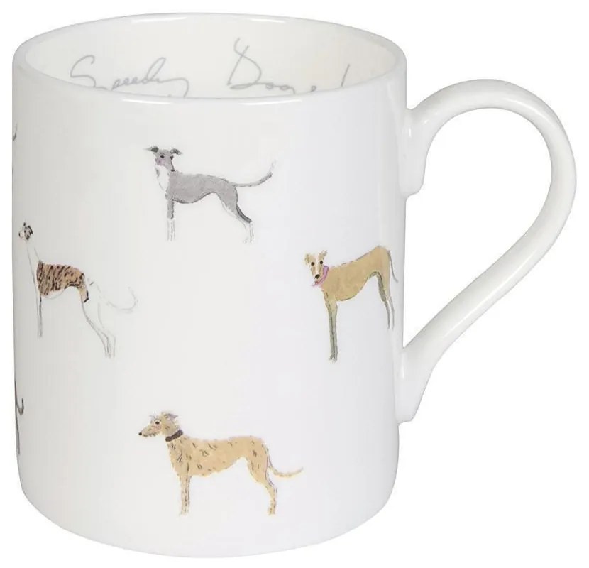 ΚΟΥΠΑ ΠΟΡΣΕΛΑΝΗΣ FINE BONE CHINA 275ml SOPHIE ALLPORT - SPEEDY DOGS