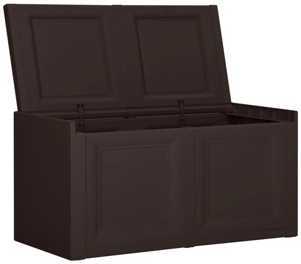 vidaXL Μπαούλο Αποθήκευσης Καφέ 86 x 40 x 42 εκ. 85 Λίτρα
